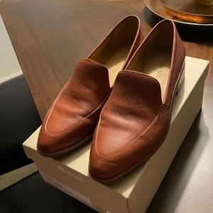 Madewell loafers, size 8, Burnished Mahogany